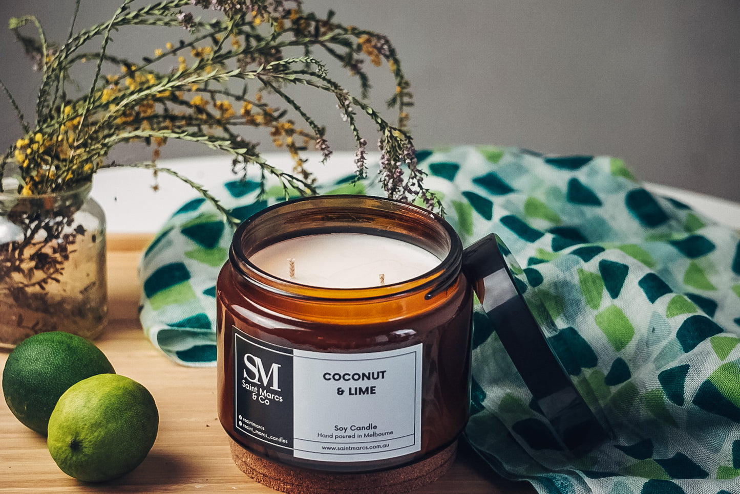 Large Coconut & Lime Soy Candle 750g